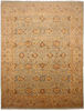 Tabriz Blue Hand Knotted 124 X 160 Area Rug 254-110522 Thumb 0