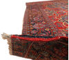 Heriz Red Hand Knotted 110 X 140 Area Rug 254-110526 Thumb 1