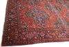 Heriz Red Hand Knotted 110 X 140 Area Rug 254-110526 Thumb 3