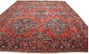 Heriz Red Hand Knotted 110 X 140 Area Rug 254-110526 Thumb 4