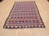 Kilim Red Flat Woven 46 X 79 Area Rug 100-110527 Thumb 1