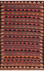 Kilim Red Flat Woven 46 X 79 Area Rug 100-110527 Thumb 0