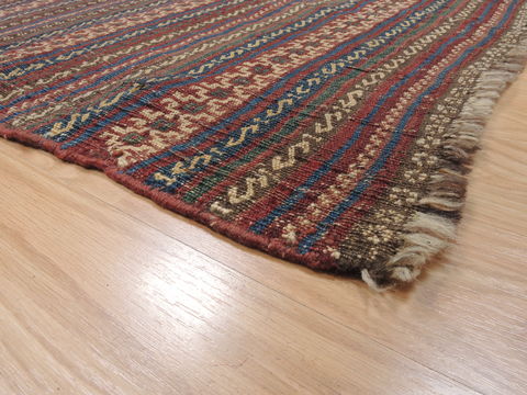 Kilim Brown Flat Woven 47 X 63 Area Rug 100-110529 Image 4