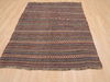 Kilim Brown Flat Woven 47 X 63  Area Rug 100-110529 Thumb 1