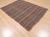 Kilim Brown Flat Woven 47 X 63 Area Rug 100-110529 Thumb 3