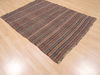 Kilim Brown Flat Woven 47 X 63  Area Rug 100-110529 Thumb 3