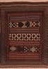 Kilim Brown Flat Woven 51 X 611 Area Rug 100-110531 Thumb 0