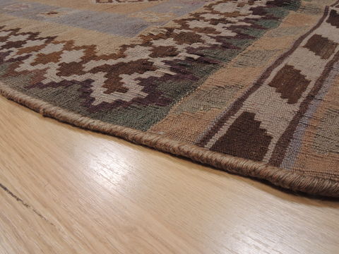 Kilim Brown Flat Woven 48 X 83 Area Rug 100-110535 Image 4