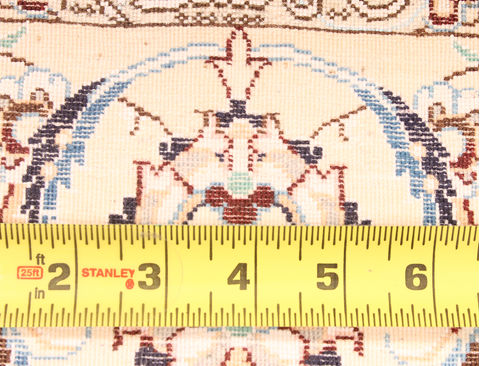 Nain White Hand Knotted 50 X 75 Area Rug 254-110540 Image 1