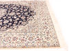 Nain White Hand Knotted 50 X 74  Area Rug 254-110541 Thumb 2