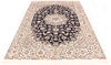 Nain White Hand Knotted 50 X 74  Area Rug 254-110541 Thumb 4