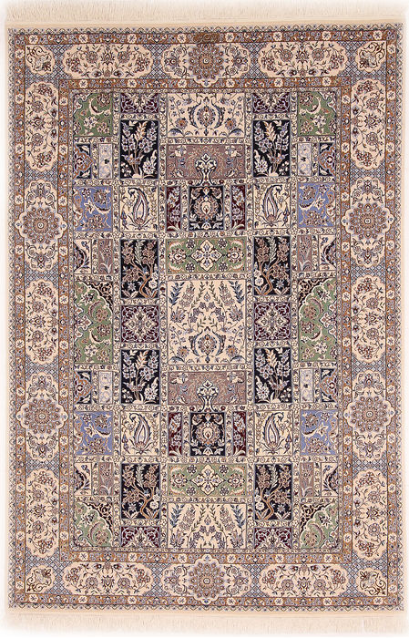 Nain White Hand Knotted 53 X 710 Area Rug 254-110543 Image 0