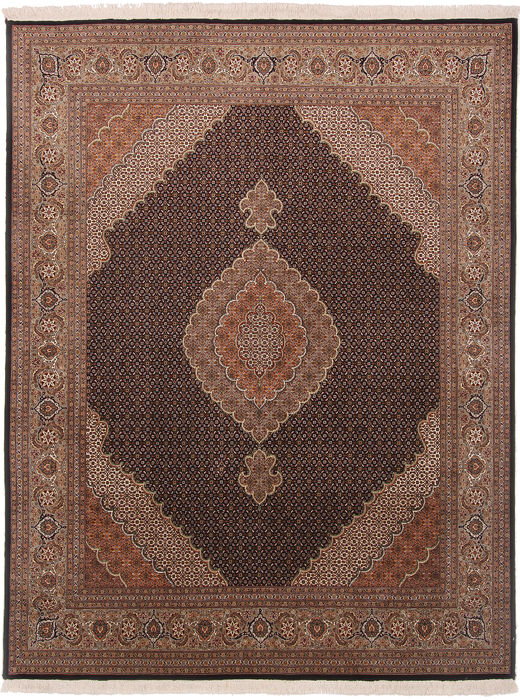 Mahi Beige Square Hand Knotted 67 X 86 Area Rug 254-110545 Image 0