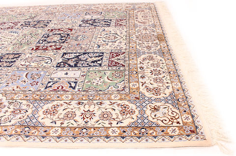 Nain White Hand Knotted 54 X 710 Area Rug 254-110550 Image 2