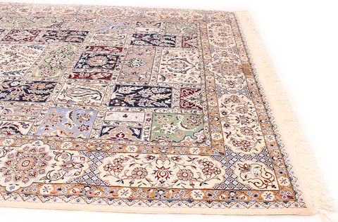 Nain White Hand Knotted 54 X 710 Area Rug 254-110550 Image 3