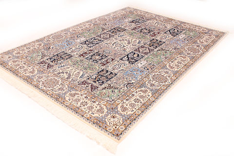 Nain White Hand Knotted 54 X 710 Area Rug 254-110550 Image 5