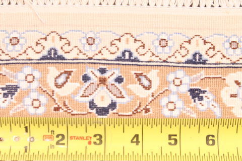 Nain White Hand Knotted 54 X 710 Area Rug 254-110550 Image 6