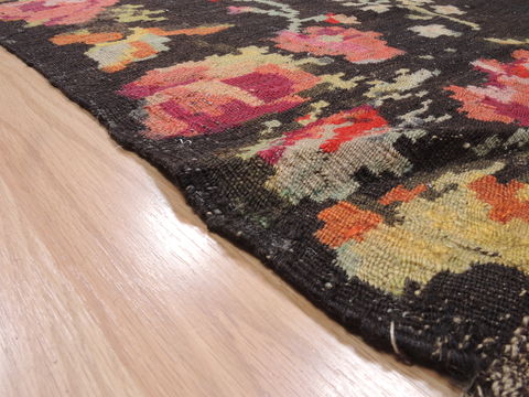 Kilim Green Runner Flat Woven 49 X 1011 Area Rug 100-110558 Image 7