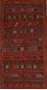 Kilim Red Runner Flat Woven 55 X 96 Area Rug 100-110560 Thumb 0