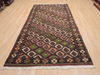 Kilim Brown Flat Woven 47 X 92  Area Rug 100-110563 Thumb 1