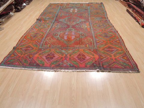 Kilim Red Flat Woven 66 X 124 Area Rug 100-110569 Image 1