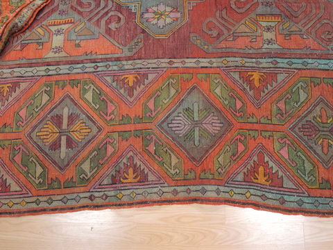 Kilim Red Flat Woven 66 X 124 Area Rug 100-110569 Image 7