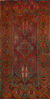 Kilim Red Flat Woven 66 X 124 Area Rug 100-110569 Thumb 0