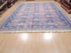 Kilim Blue Flat Woven 100 X 128 Area Rug 100-110570 Thumb 1