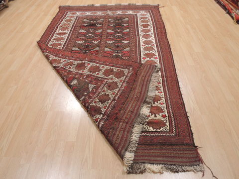 Kilim Red Flat Woven 51 X 91 Area Rug 100-110573 Image 5
