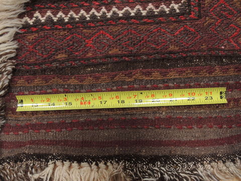 Kilim Red Flat Woven 51 X 91 Area Rug 100-110573 Image 6