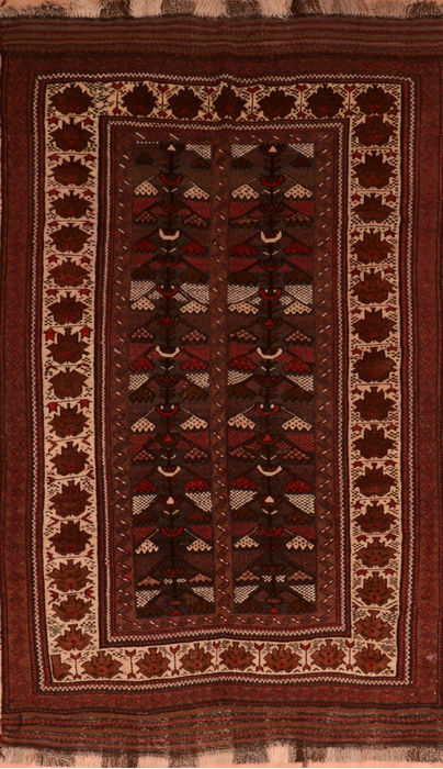 Kilim Red Flat Woven 51 X 91 Area Rug 100-110573 Image 0