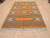 Kilim Beige Flat Woven 54 X 84  Area Rug 100-110574 Thumb 1