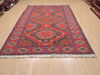 Kilim Red Flat Woven 66 X 101  Area Rug 100-110575 Thumb 1