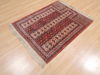 Khan Mohammadi Multicolor Hand Knotted 34 X 41 Area Rug 100-110578 Thumb 1
