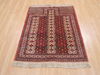 Khan Mohammadi Multicolor Hand Knotted 34 X 41  Area Rug 100-110578 Thumb 3