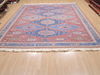 Kilim Blue Square Flat Woven 90 X 105  Area Rug 100-110580 Thumb 1