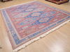 Kilim Blue Square Flat Woven 90 X 105 Area Rug 100-110580 Thumb 3