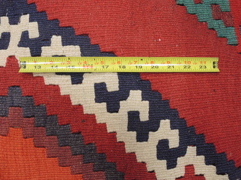 Kilim Red Runner Flat Woven 48 X 911 Area Rug 100-110581 Image 6