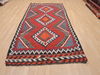 Kilim Red Runner Flat Woven 48 X 911 Area Rug 100-110581 Thumb 1