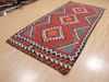 Kilim Red Runner Flat Woven 48 X 911 Area Rug 100-110581 Thumb 2