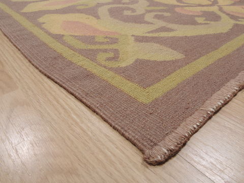 Kilim Brown Flat Woven 811 X 124 Area Rug 100-110592 Image 5