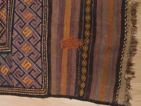 Kilim Brown Flat Woven 54 X 92 Area Rug 100-110595 Image 10