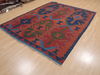 Kilim Blue Square Flat Woven 67 X 82 Area Rug 100-110596 Thumb 2