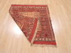 Kilim Red Square Flat Woven 37 X 37 Area Rug 100-110599 Thumb 6