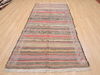 Kilim Red Runner Flat Woven 40 X 89  Area Rug 100-110602 Thumb 1