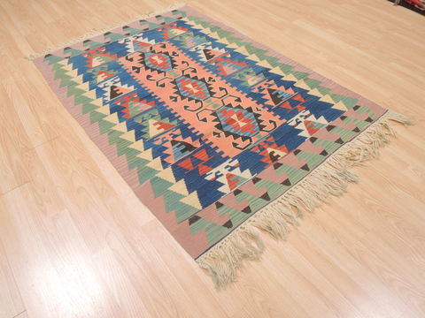 Kilim Red Flat Woven 310 X 58 Area Rug 100-110603 Image 3
