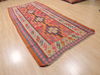 Kilim Red Runner Flat Woven 50 X 113  Area Rug 100-110606 Thumb 3