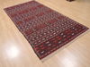 Kilim Red Flat Woven 47 X 94  Area Rug 100-110608 Thumb 3