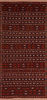 Kilim Red Flat Woven 47 X 94 Area Rug 100-110608 Thumb 0