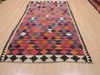 Kilim Red Flat Woven 410 X 92  Area Rug 100-110610 Thumb 1